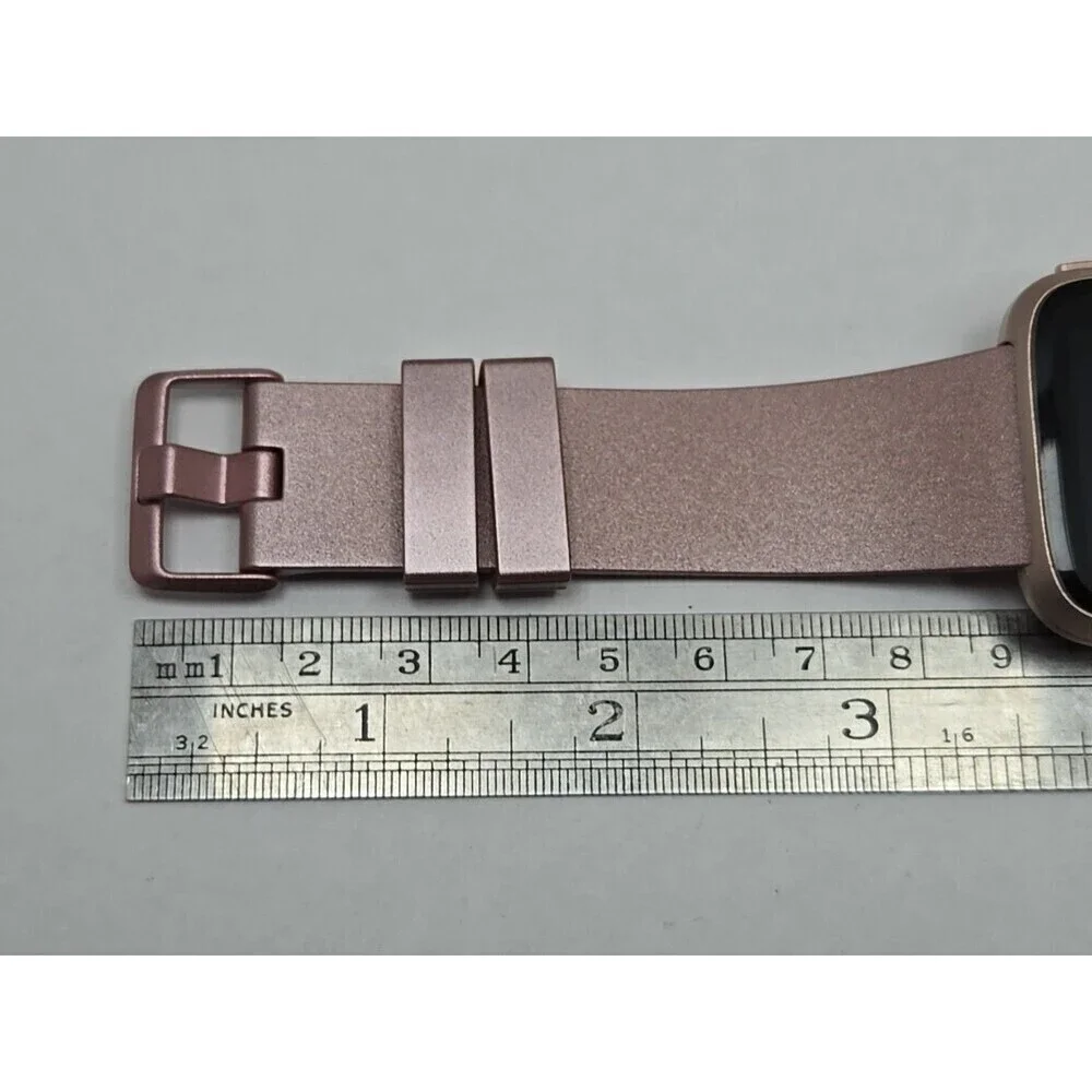 Fitbit Versa FB505 Special Edition Rose Gold Smartwatch Activity No Charger